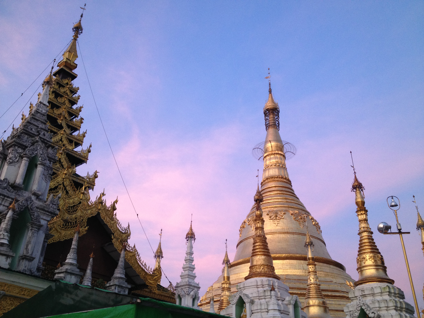 Shwedagon Pagoda, Myanmar, 2014.